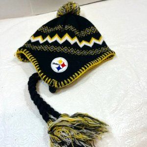 NFL Team Apparel KIDS Pittsburgh Steelers Beanie Hat Size: 4-7